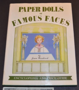 Paper Dolls of Famous Faces by Jean Woodcock (1981, Hardcover) - Picture 1 of 1
