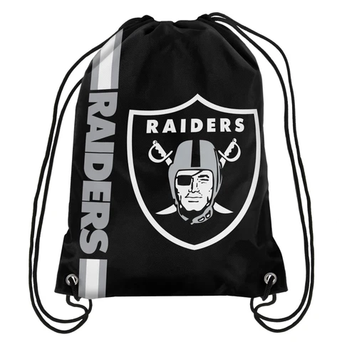 Oakland Raiders - Drawstring Bag - Backpack - Gym Bag (NFL) Cover