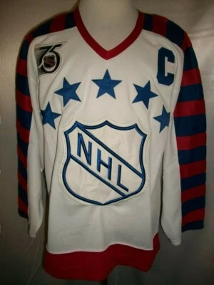 Mario Lemieux Pittsburgh Penguins White "1992 All-Star Throwback" CCM NHL Jersey - Image 1 of 2