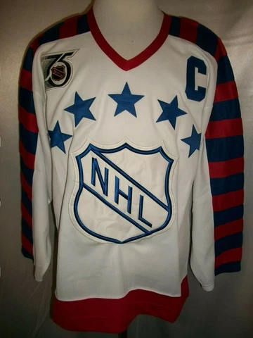 Mario Lemieux Pittsburgh Penguins White "1992 All-Star Throwback" CCM NHL Jersey Cover