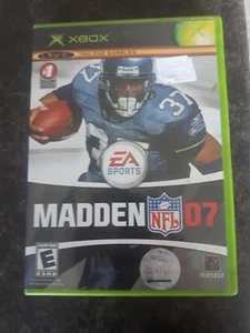 Madden NFL 07 Xbox Original Game COMPLETE Good Condition - Picture 1 of 2
