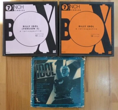 BILLY IDOL - A RETROSPECTIVE - SINGLE BOX SET COLLECTION - SAMMLUNGSAUFLÖSUNG - Bild 1 von 2