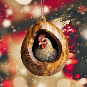 Holiday Decor Christmas Decorations Christmas Ornaments 2d Decor for Tree - Picture 1 of 27