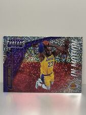 2018-19 Panini Threads Lebron James In Motion Dazzle #12 Lakers