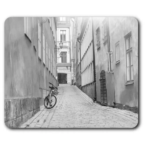 Rectangle Mouse Mat BW - Gamla Stan Stockholm Sweden #42914 - Afbeelding 1 van 8