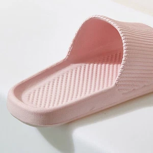 (25cm/9.8in)Bathroom Slippers Anti Slip Soft Thick Sole Integrated Lig 47 - Picture 1 of 18
