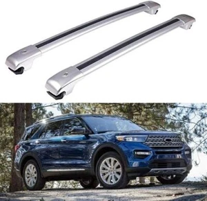 2Pcs Fits for Explorer 2020-2025 Roof Rail Racks Cross Bar Crossbar - Bild 1 von 8