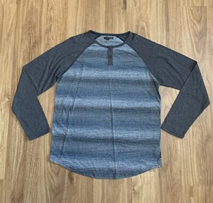 Ocean Current Striped Long Sleeve Henley. Men’s Size XL   New With Tags! - Picture 1 of 7