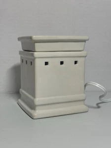 SCENTSY DIY Square White Warmer Retired Discontinued You Customize - Picture 1 of 8