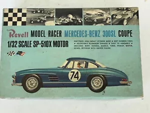 Revell Mercedes Benz 300SL Coupe (Blue) 1/32 scale slot car - Picture 1 of 9