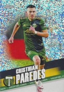 Tarjetas paralelas Topps 2022 cromadas de las Grandes Ligas de fútbol moteado (91-100) - MLS - Imagen 1 de 4