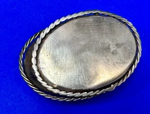 Handwerker silberfarbene Gürtelschnalle für Bastelprojekt/Verschleiß - Bild 1 von 13