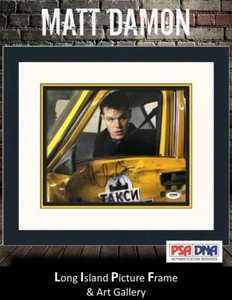 Matt Damon Signed The Bourne Supremacy Movie Photograph Custom Framed PSA/DNA - Picture 1 of 6