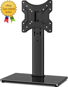 Universal Swivel Tabletop TV Stand for Flat Screens 23 24 26 32 39 40 42 43 Inch - Picture 1 of 9