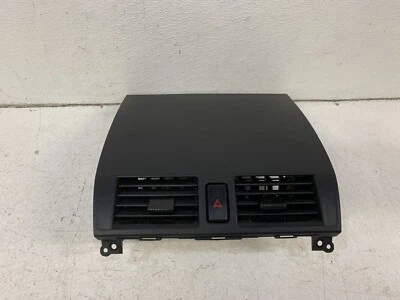 2004-2009 Mazda 3 center dash bezel black w vents & hazard switch oem - Image 1 of 4