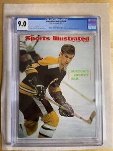 Bobby Orr 3rd Sports Illustrated CGC 9.0 Newsstand - New Slab! highest graded - Picture 1 of 2