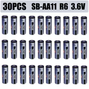 30PCS SB-AA11 AA Li Battery 14500 LS14500 Non-rechargeable For PLC Machine 3.6V - Picture 1 of 3
