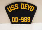 Uss Deyo Dd-989 Ship Patches Patch Spruance Class Destroyer Military Usn Us Navy