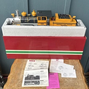 LGB G Scale Lake George & Boulder 2-6-0 Steam Locomotive & Tender 2119 D w/ Box - Picture 1 of 17