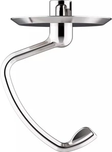 Polished Stainless Steel Dough Hook for Kitchenaid Stand Mixer, Fits 4.5-5Qt New - Picture 1 of 6