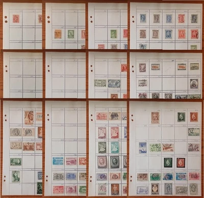 GREECE 1889-1947 Used & MH Collection #I  by #'s Mounted on Pages F-XF 244-1 - Image 1 of 4