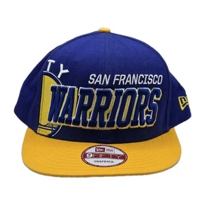 Golden State Warriors Hat Snapback New Era 9Fifty NBA Adjustable Cap - Picture 1 of 8