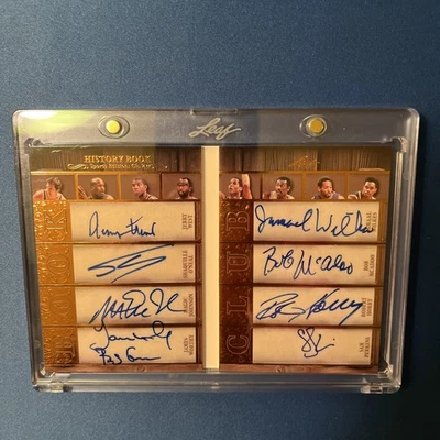 2025 LEAF HISTORY BOOK MAGIC;SHAQ; WEST BOOK CLUB GOLD AUTO /10 - Image 1 of 2