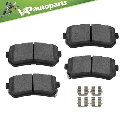 4x Pastillas de cerámica de freno traseras premium para HYUNDAI Sonata 2019 2017-2020 KIA Optima Foto 1 de 4