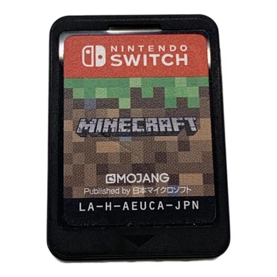 unknown MinecraftSwitch Nintendo Switch Game CERO A Excellent JAPAN - Image 1 of 2