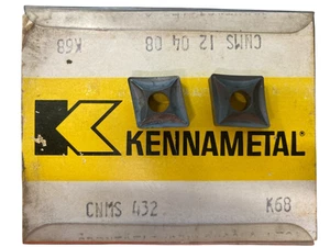 2 pezzi. Kennametal CNMS 432 grado: inserti in carburo K68 - Foto 1 di 1