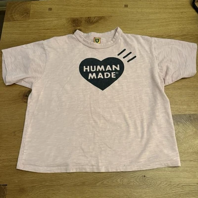 Human Made T-Shirt Unisex Cotton Blend, Japanese street wear - Image 1 of 4