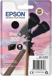 Original Epson Tinten Patrone 502 schwarz für WorkForce 2860 2865 5100 - Bild 1 von 1