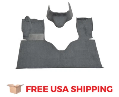 FITS 1984-1991 Ford E-250 Econoline Pass Area with Engine Cover Cutpile Carpet Foto 1 de 3