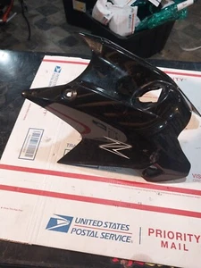 20-23 KAWASAKI NINJA EX650 Z650 650 FRONT IGNITION TRIM FAIRING PANEL BLACK OEM - Foto 1 di 4