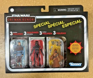 Star Wars Vintage Collection Obi-Wan Kenobi Kenobi Teeka Purge Trooper 3 Pack J1 - Picture 1 of 3