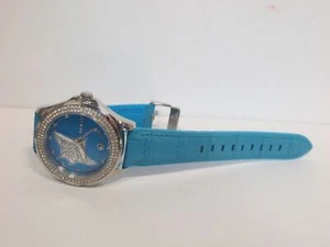 INVICTA WOMEN'S 38MM WILDFLOWER STINGRAY CRYSTAL ACCENTED STRAP WATCH BLUE - Picture 1 of 6