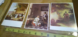 Konvolut 12 alte Künstler / Klassik Gemälde Postkarten alle ungebraucht - Bild 1 von 8