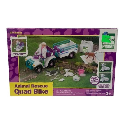 NUEVO - Animal Planet - Animal Rescue Quad Bike Muñeca Animales y Accesorios # 37083 Foto 1 de 4