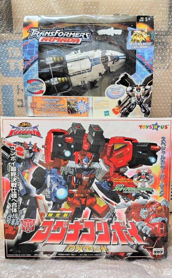 Transformers Magna Convoy DX TAKARA /Armada: Jetfire Hasbro Set Unopened Rare - Image 1 of 4