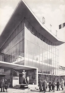 CARTOLINA FIERA CAMPIONARIA INTER.LE DI MILANO PALAZZO DELLE POSTE 17-21 - Bild 1 von 1