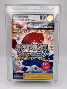 VGA 90+ Pokemon Box Ruby & Sapphire (Japanese GC Bonus E-Catalog) 2003 WATA - Picture 1 of 4
