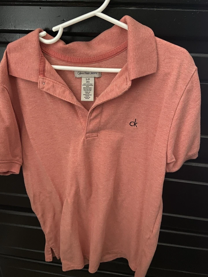 calvin klein jeans niños talla 8 camisa abotonada Foto 1 de 1