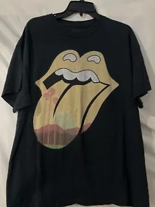 Vintage Rolling Stones In The Desert 2016 Konzert T-Shirt XL schwarz gebraucht - Bild 1 von 3