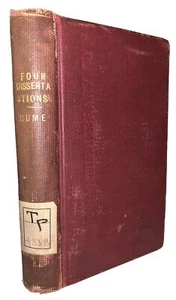 1757, 1st Ed, DAVID HUME, FOUR DISSERTATIONS, HISTORY OF RELIGION, PHILOSOPHY - Picture 1 of 11