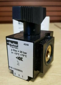 Parker Pneumatic P3E-VA00B0N Shut Off Valve p Max = 20 bar  - Picture 1 of 12