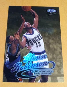 1998-99 Fleer Ultra Gold Medallion Glenn Robinson NBA Card #45G - Bucks - Picture 1 of 2
