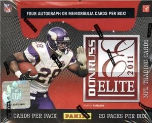 2011 DONRUSS ELITE FOOTBALL HOBBY BOX BLOWOUT CARDS - Picture 1 of 2