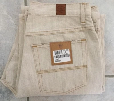 NWT Bills khakis 5S32-TWBT Cotton/polyester SZ 33x32 5 Pocket Off White $165 - Image 1 of 3
