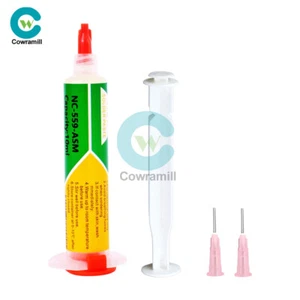 NC-559-ASM NO CLEAN Flux Tacky 10ml Tube Micro Soldering Solder Paste Flux 10cc - Picture 1 of 18