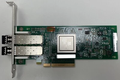 HP AJ764-63002 82Q Dual-Port 8Gb Fibre Channel PCIe HBA – QLogic QLE2562 - Image 1 of 4